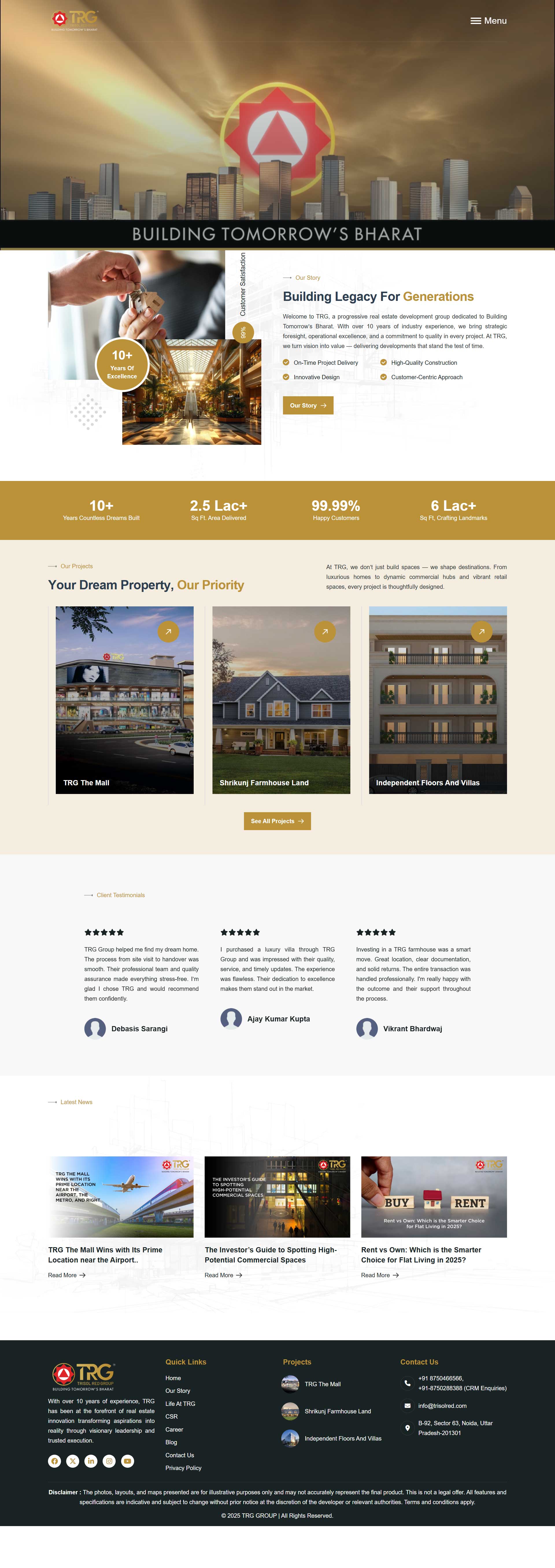 Customic Website Design